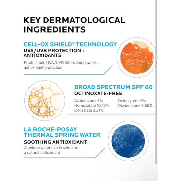 La Roche-Posay Anthelios Melt-In Milk Sunscreen 60 SPF Body 7 Face 5.0 oz - Picture 6 of 7